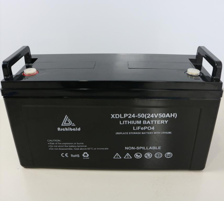Deep Cycle 24 โวลต์ Lifepo4 Battery Pack 50AH 100AH ​​200AH 300AH สำหรับระบบสุริยะ